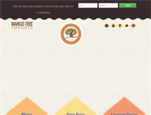 Tablet Screenshot of mangotreeimports.com